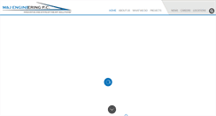 Desktop Screenshot of mjengineers.com